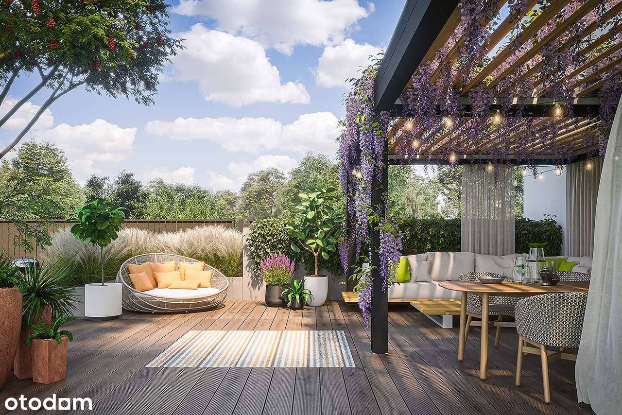 Szeregowy dom z ogródkiem / 2027 / 92m2, 4 pokoje / RU-4