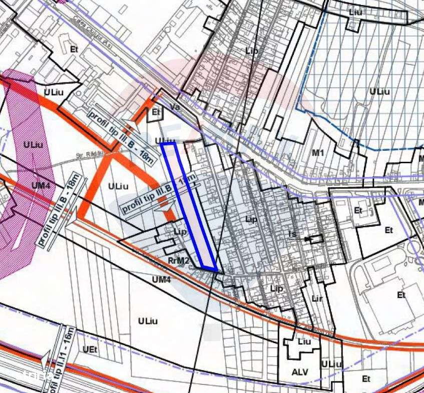 De vânzare Teren 8918 mp intravilan în Oradea -Str. Clujului - Imagine principală: 4/4