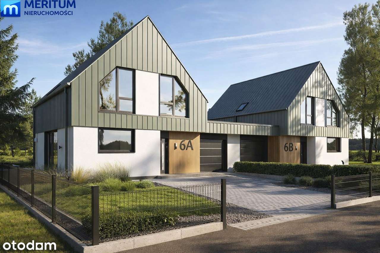 Nowy bliźniak Stan deweloperski ok.135m2.Duża Dz.