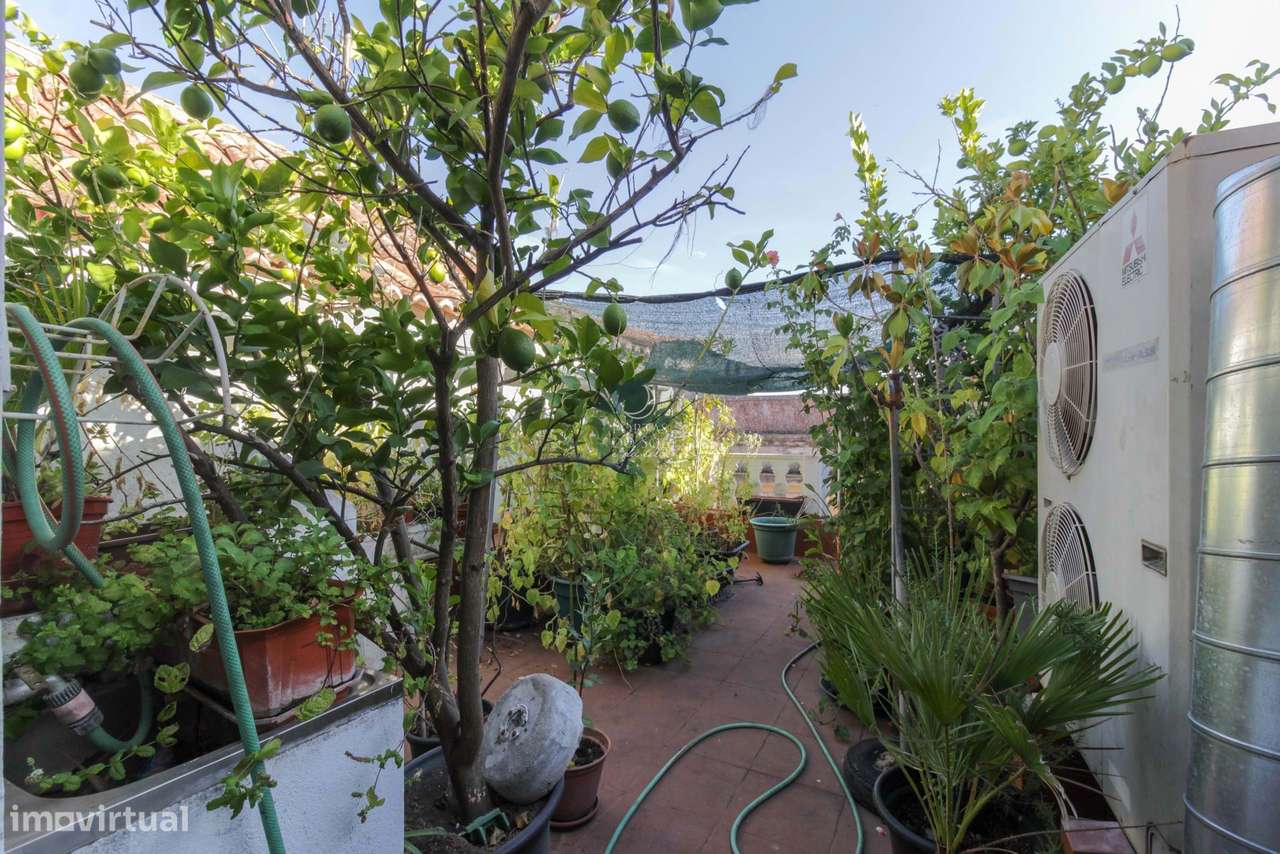 Prédio de 3 Pisos c/ Sótão e Terraço de Topo.-20