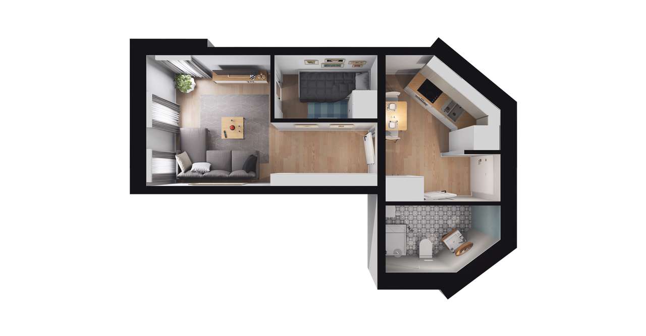 Rezydencja Grottgera 16 | Przedsprzedaż | M8/I​I​I - Pełny obrazek: 3/9