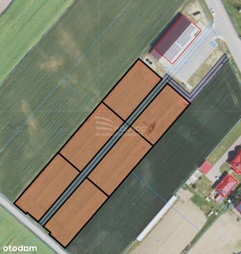 Działki Na Sprzedaż/ Czermin /Z Warunkami Zadudowy - Pełny obrazek: 4/4