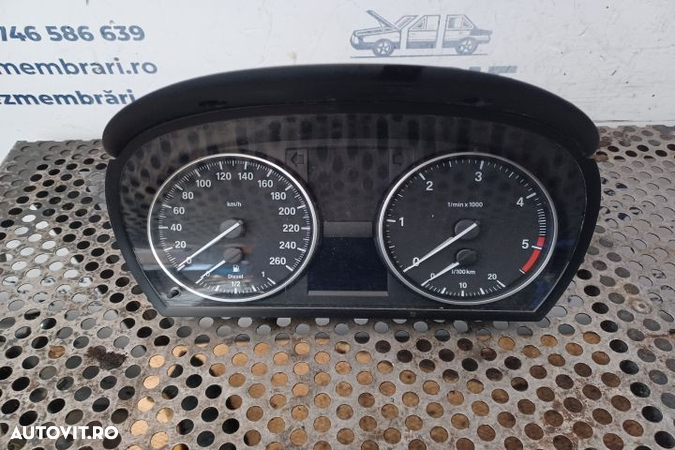 Ceasuri bord 102535086 BMW Seria 3 E91  [din 2004 pana  2010] seria Touring wagon 320d AT (177 hp) - 2