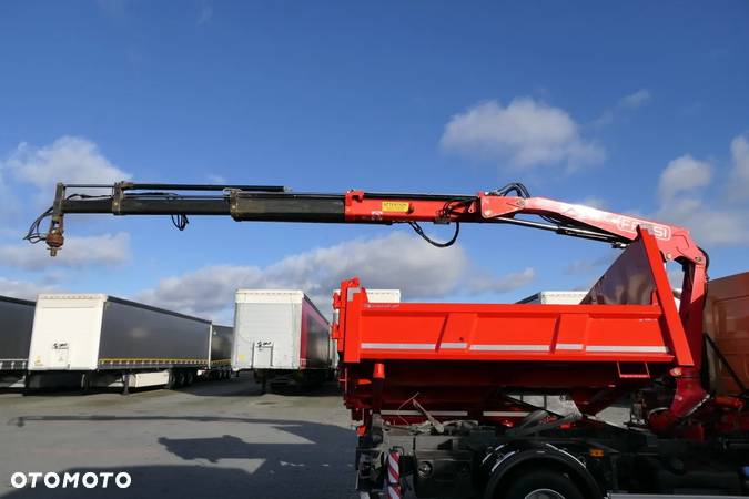 Renault MIDLUM 190 DXI / 4X2 / 2 STRONNA WYWROTKA / HYDROBURTA / + HDS FASSI F 80 / MANUAL / EURO 5 - 10