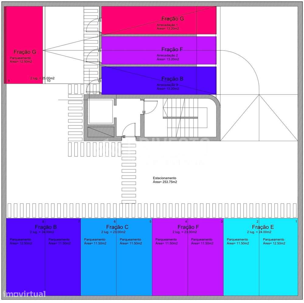 Apartamento T2 NOVO, com terraço - Empreendimento Paiva Couceiro Resid-8