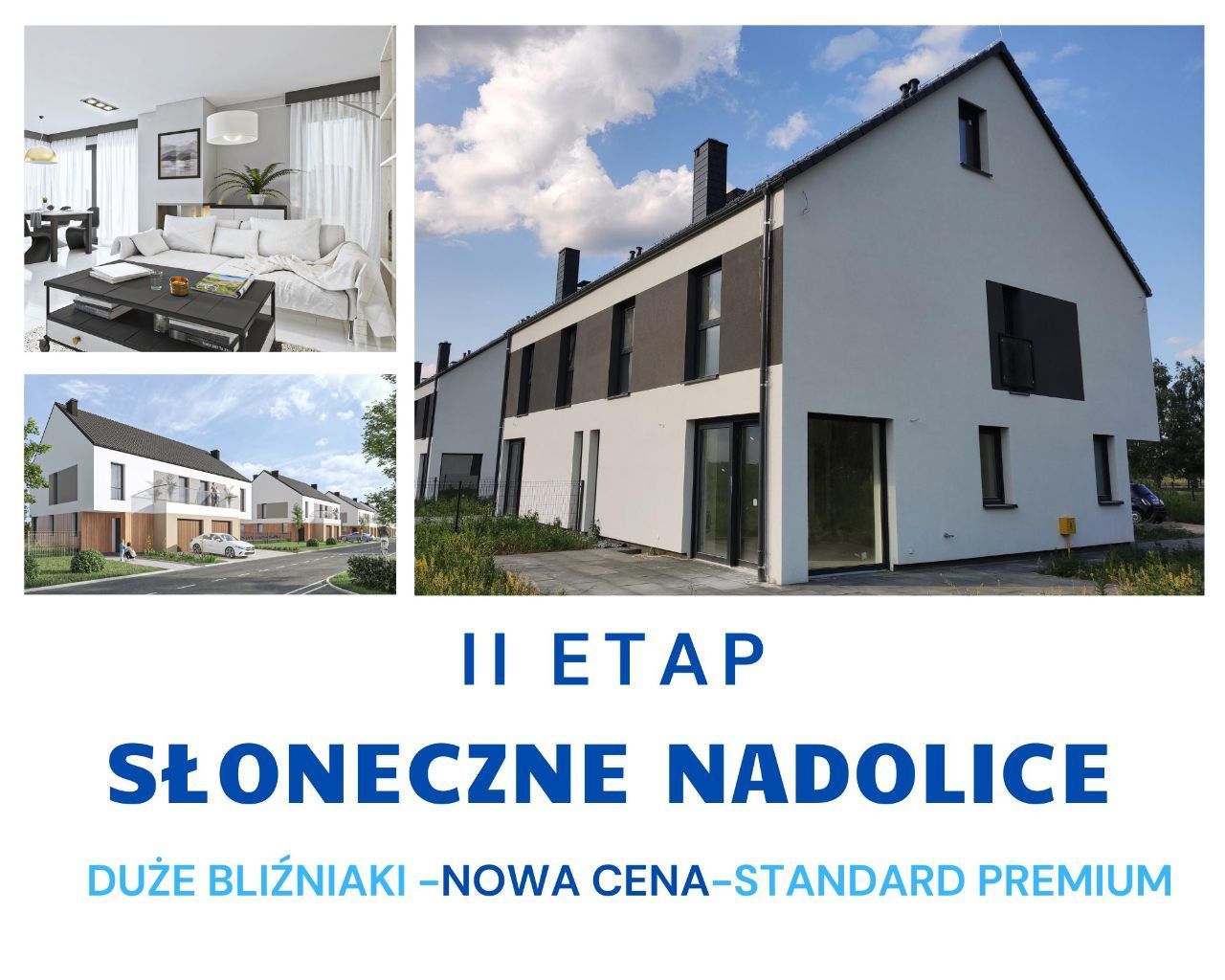 KOMFORTOWE bliźniaki -standard PREMIUM, super cena