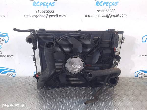 RADIADOR VENTILADOR INTERCOOLER BMW SERIE 5 E61 TOURING 64509122827 9122827 64508381362 8381362 17517787446 7787446 17217787447 7787447 TERMOVENTILADOR - 2