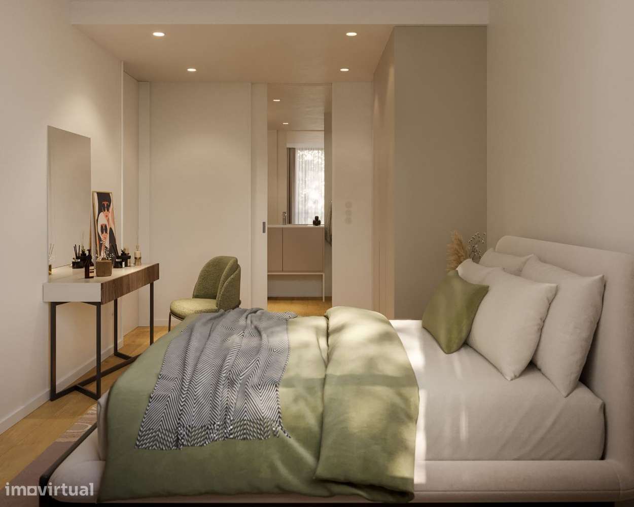 T3 em Cête com Varanda e Acesso a 4.000m² de Área Verde-13