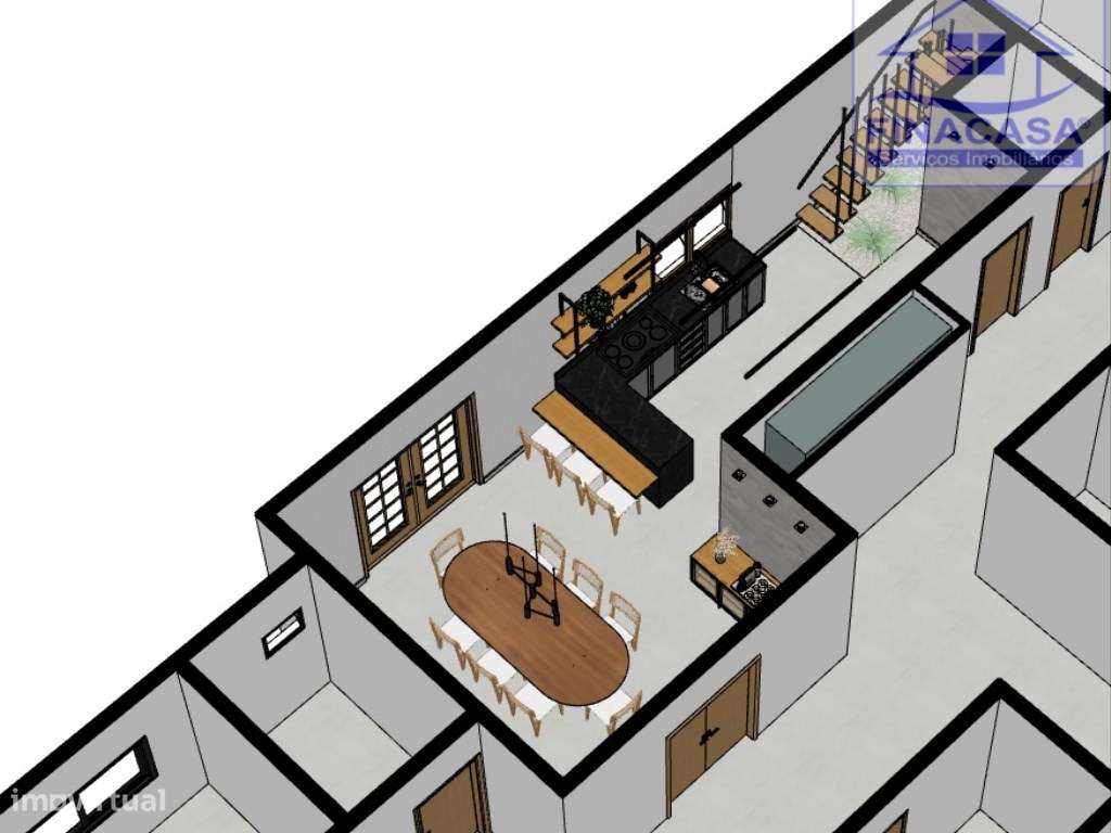 Moradia Isolada em fase de renovação/ remodelação com piscina e jar...-34