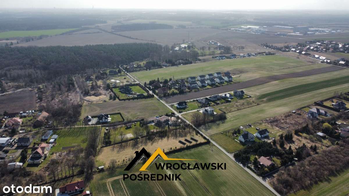 Działka Budowalna Krępice | 20 min od Wrocławia |-16