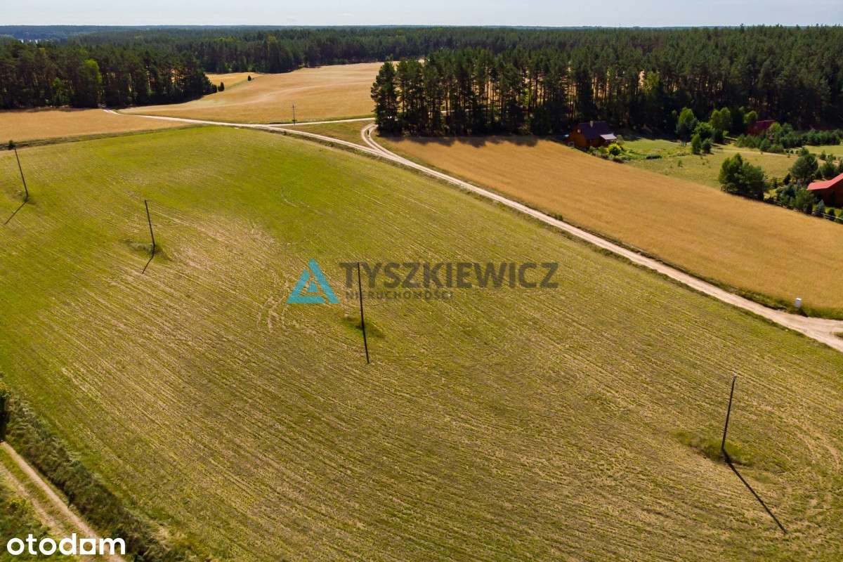 Piękna działka z widokiem na jezioro Łubiana - Pełny obrazek: 5/18