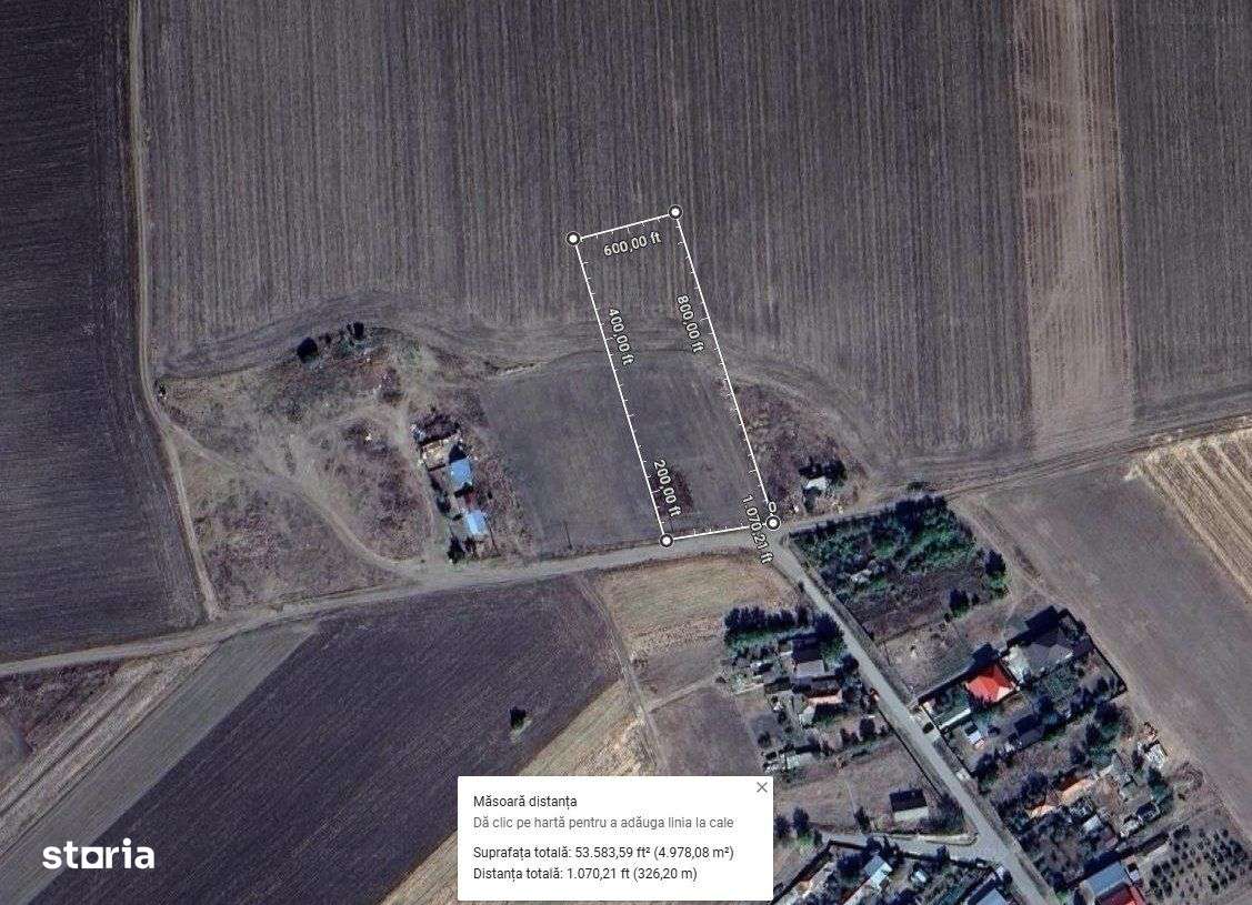 Teren intravilan - 4.998 mp, Gagu - Imagine principală: 5/6