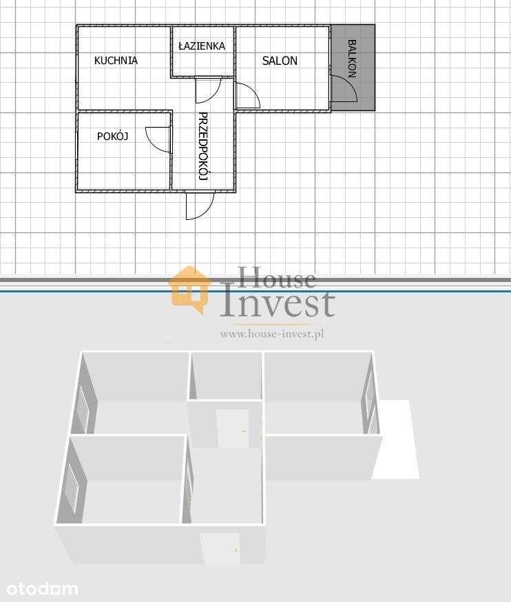 Na sprzedaż mieszkanie 2 pokojowe Piekary A - Pełny obrazek: 2/10