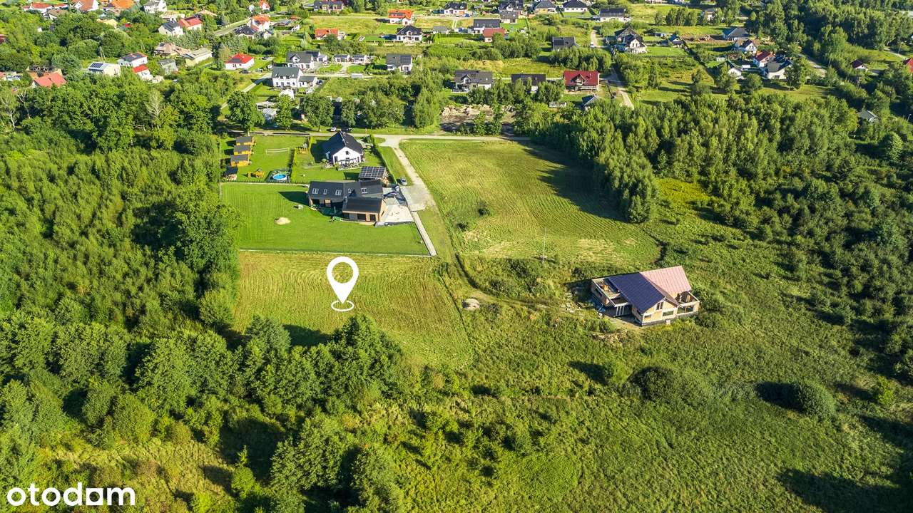 Działka budowlana w otoczeniu zieleni-3