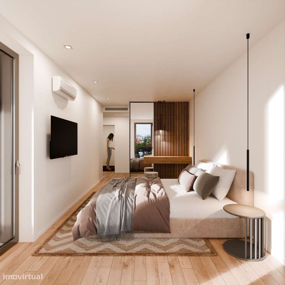 T3 recuado de luxo com terraço no centro de Aveiro - Grande imagem: 4/11