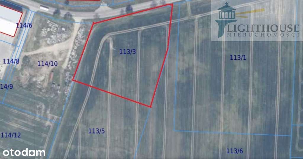 Działka Usługowo-Produkcyjna w Trąbkach Wlk. - Pełny obrazek: 4/4