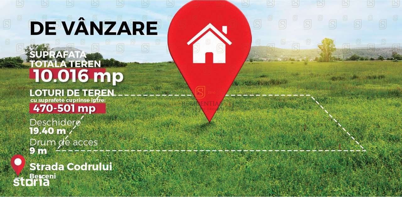 Lot teren de vanzare, Str. Aviatorilor, P+1+M, Comuna Berceni - Imagine principală: 4/20