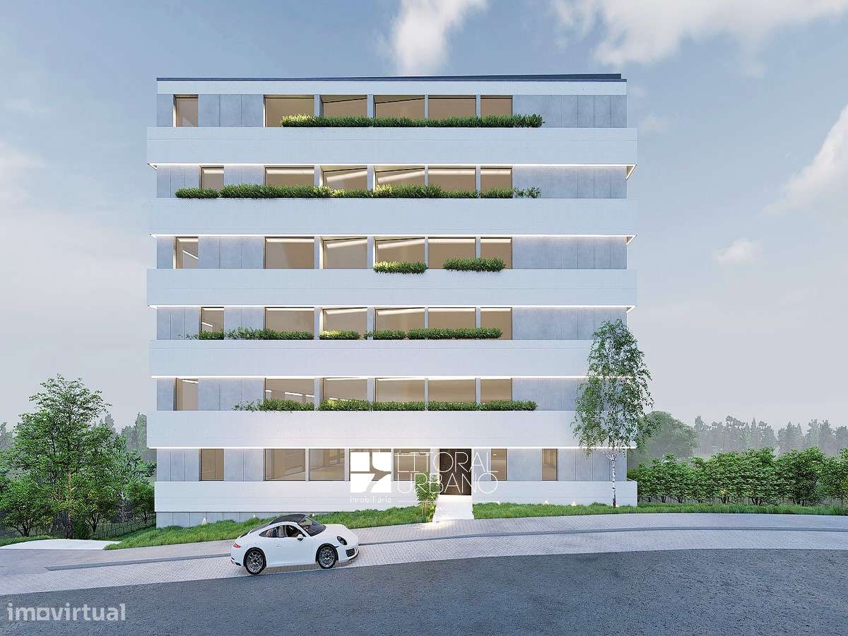 Apartamento T1+1 com varanda em Canidelo-8