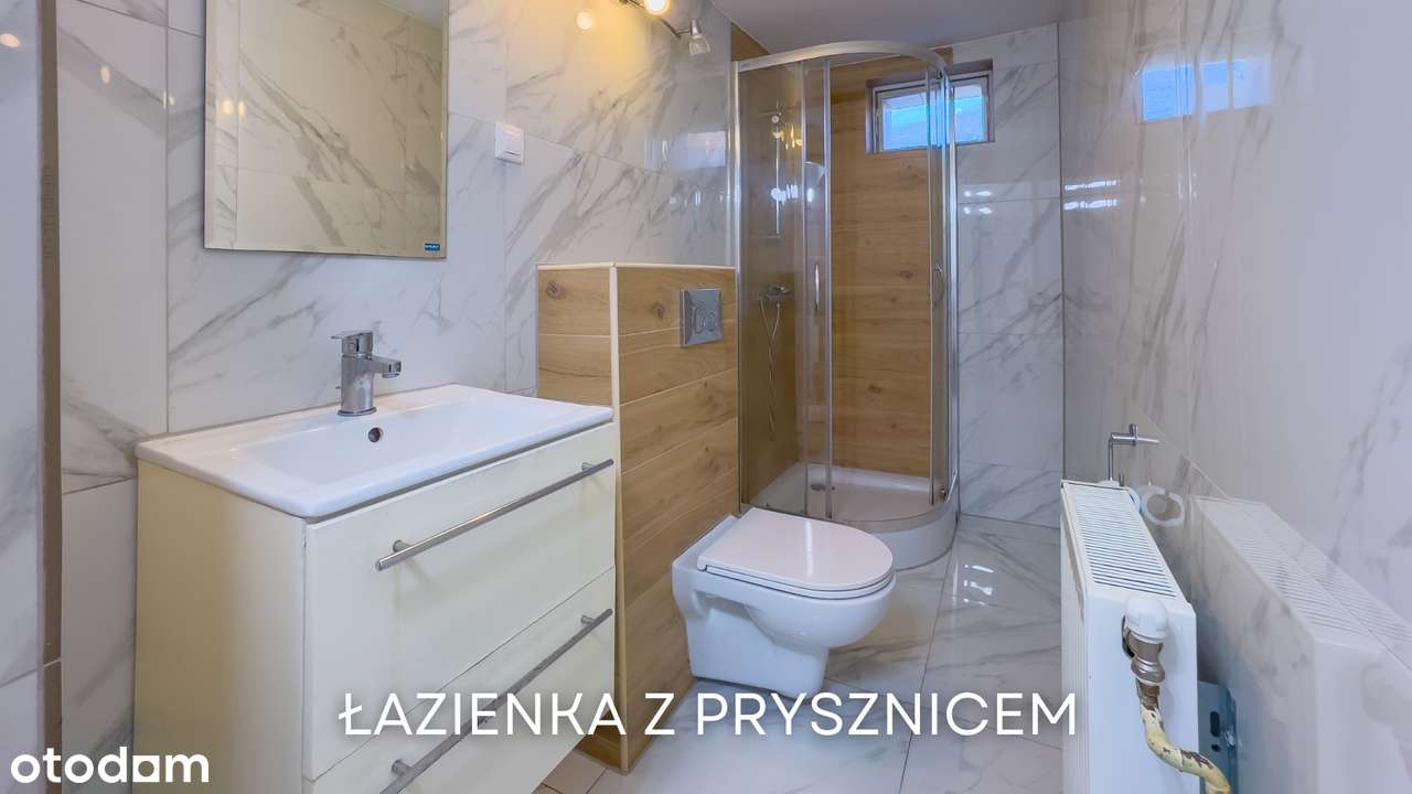 Wygodne mieszkanie na parterze z ogródkiem i garażem w Leśnej.-6