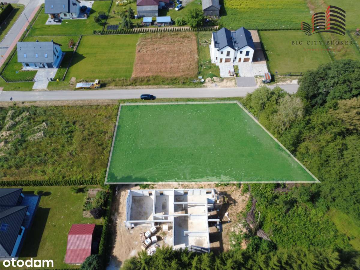 działka budowlana przy lesie w Świdniku - Pełny obrazek: 5/8