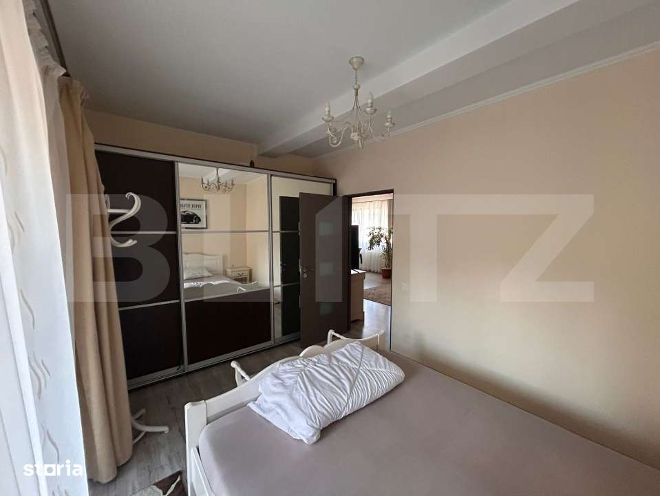 Apartament 2 camere, 55 mp + balcon, mobilat modern, parcare, zona Pol - Imagine principală: 4/6