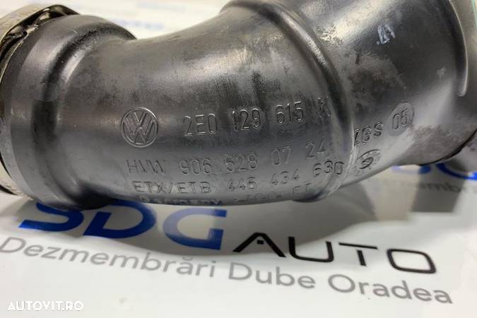 Furtun Carcasa Filtru Aer Volkswagen Crafter 2.0TDI 2012 - 2016 Euro 5 Cod: 2E0129615 - 3