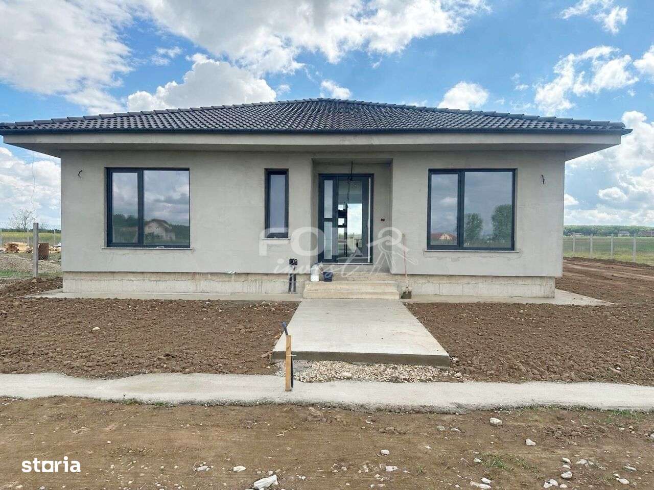 Casa moderna 4 camere, 830mp teren, de vanzare in Alparea Bihor-0