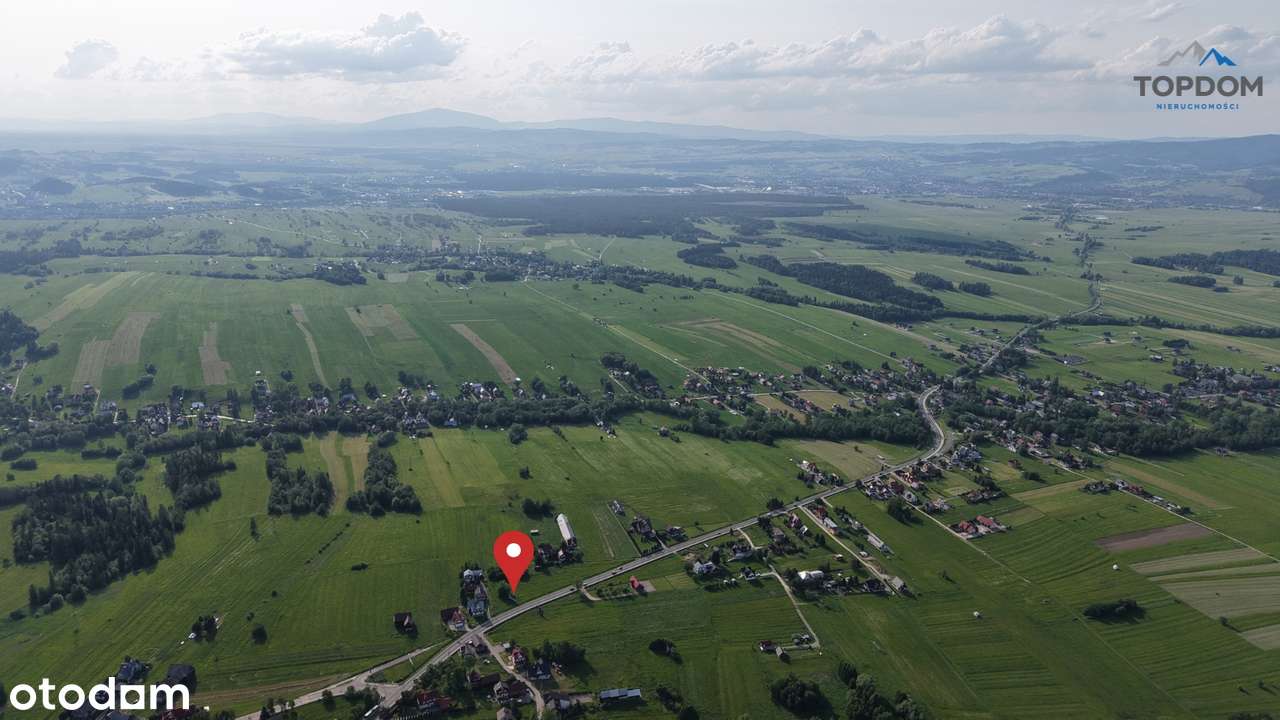 Działka inwestycyjna przy drodze głównej tuż przed Białką Tatrzańską-18