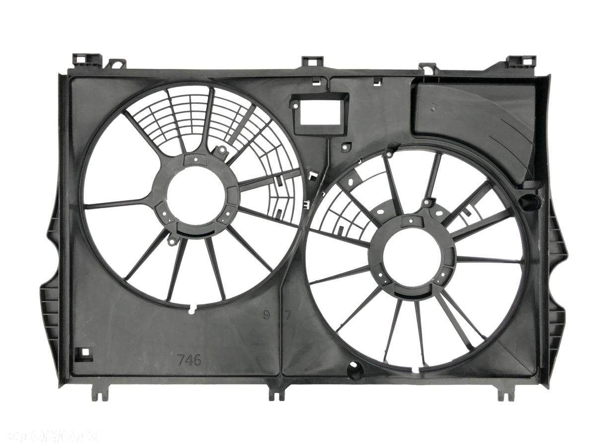 Obudowa wentylatorów chłodnicy Lexus RX 350 2016- - 2
