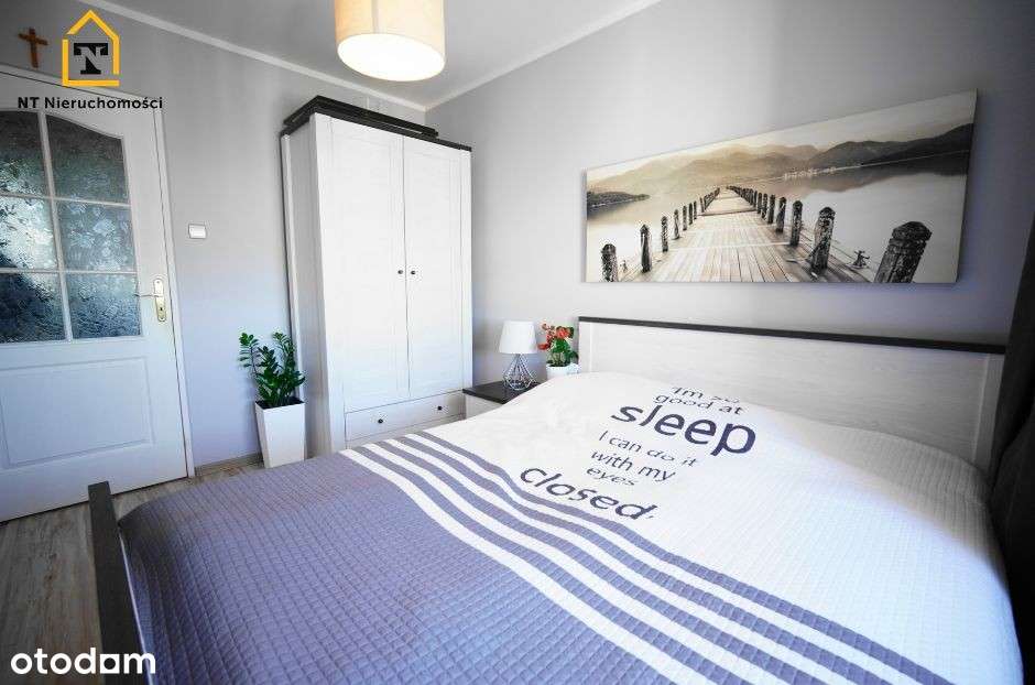 Trzypokojowe mieszkanie z balkonem loggia - os. Niepodległości.-6