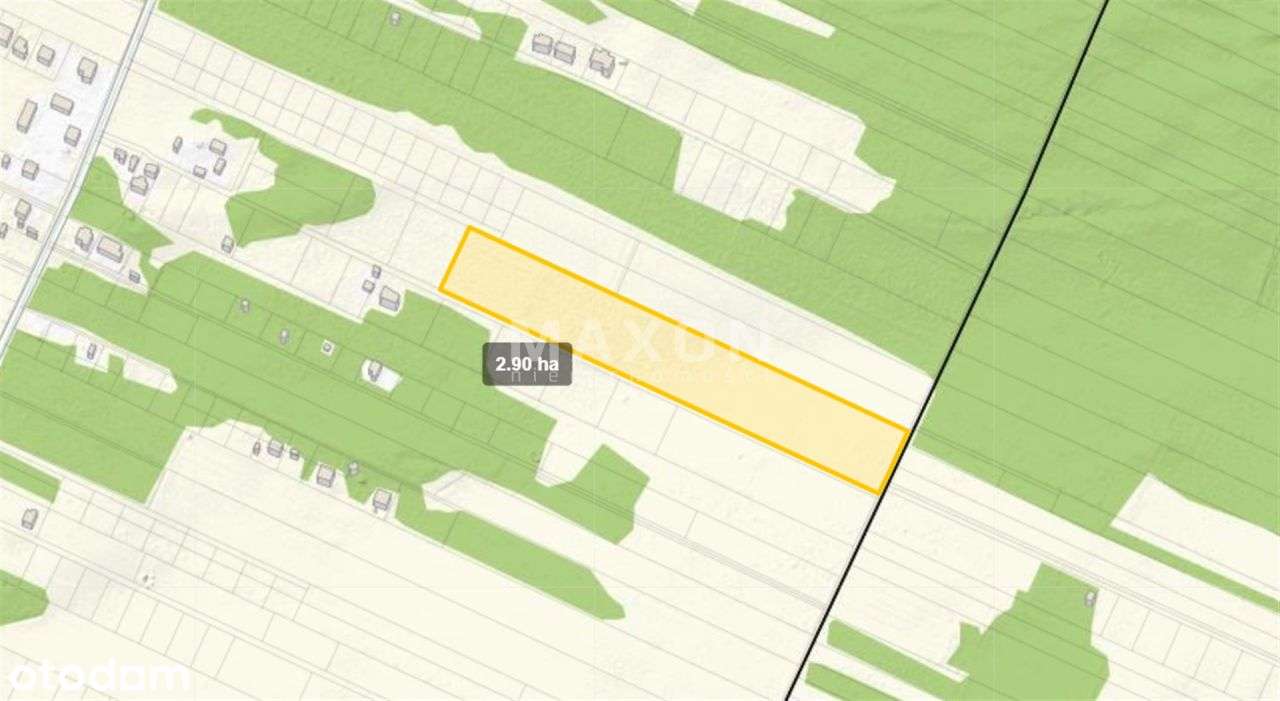 Kępiaste, działka rolno-leśna 2,8965 ha - Pełny obrazek: 4/7