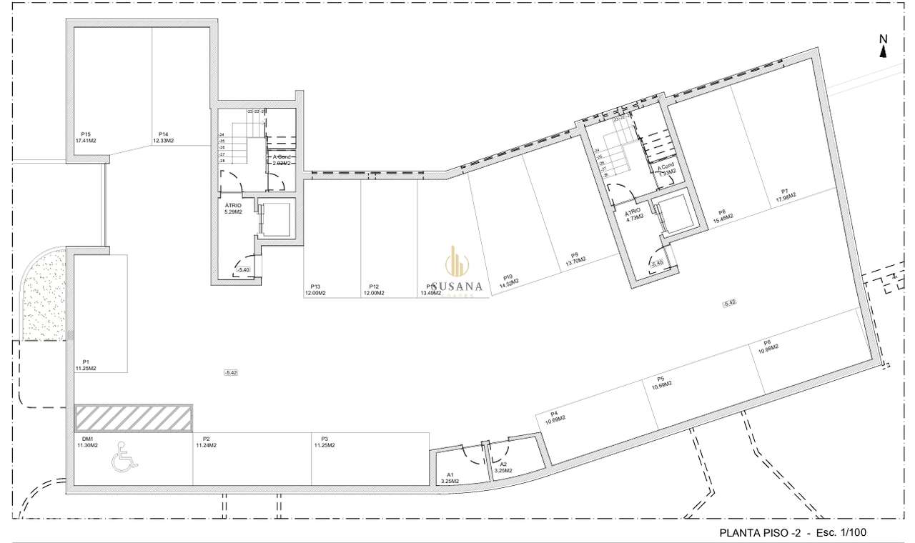 Apartamento T1+1 DUPLEX Venda em Viseu,Viseu-31