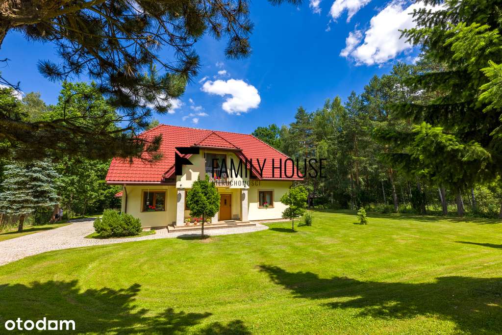 Wyjątkowa nieruchomość 220 m2 pośród lasu