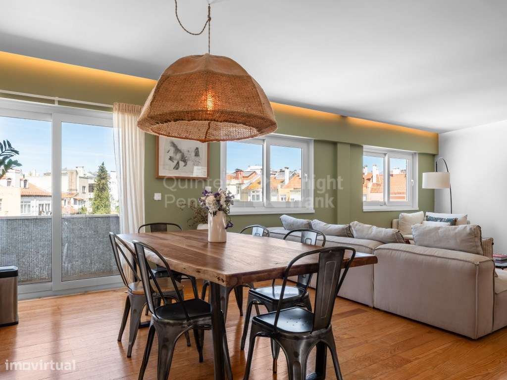 Penthouse T3 Duplex com Terraço | Próximo das Amoreiras-6