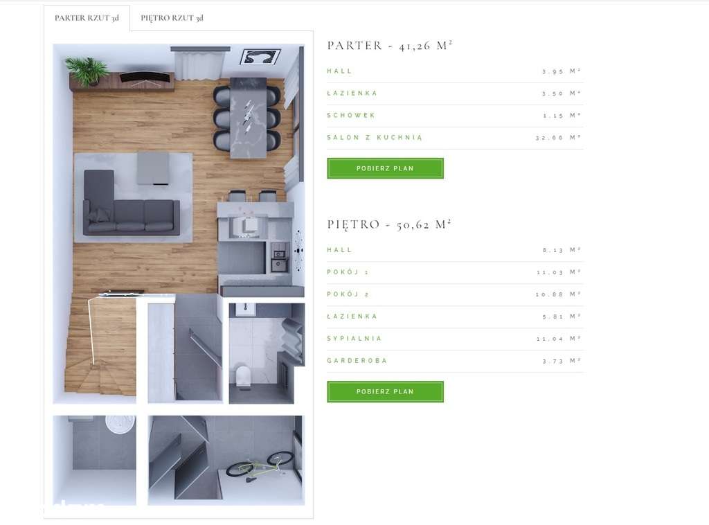 Apartament  z ogródkiem i pompą ciepła+PV-5