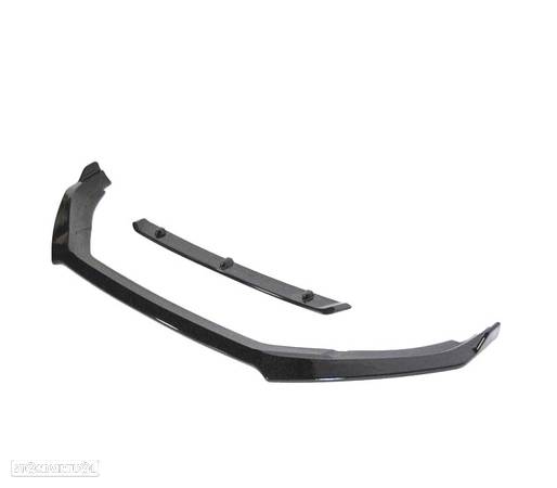 SPOILER LIP FRONTAL VW SCIROCCO R20 15- PRETO BRILHANTE - 2