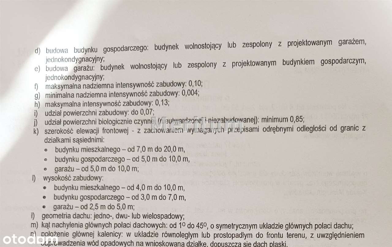Rola z warunkami zabudowy. Sad wiśniowy. - Pełny obrazek: 5/6