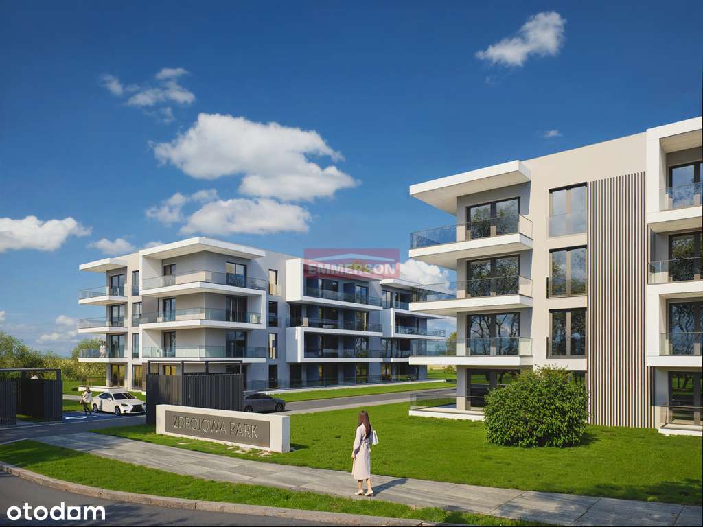 2- pokojowe mieszkanie z dużym tarasem - Pełny obrazek: 2/8