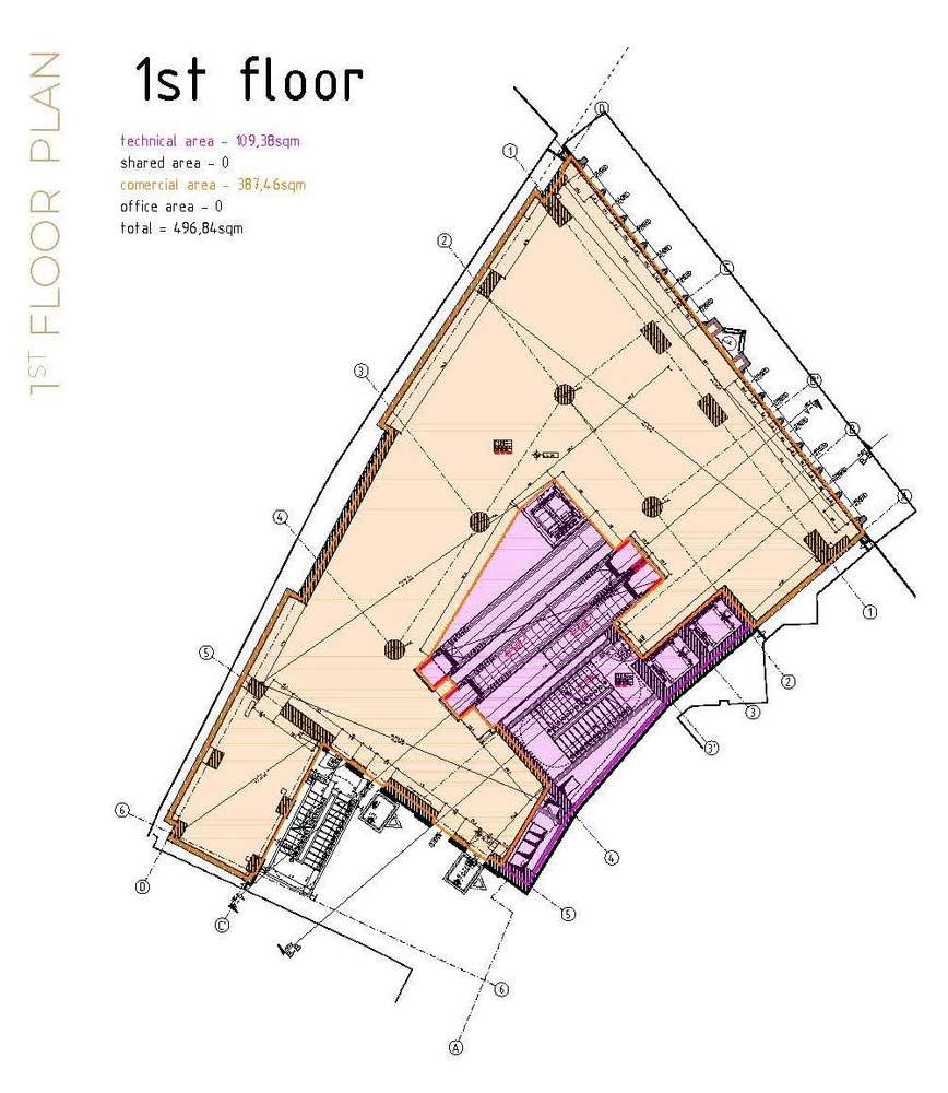 Centrul Istoric Stradal Imobil Comercial Parter si 3 etaje 1500 mp - Imagine principală: 3/5
