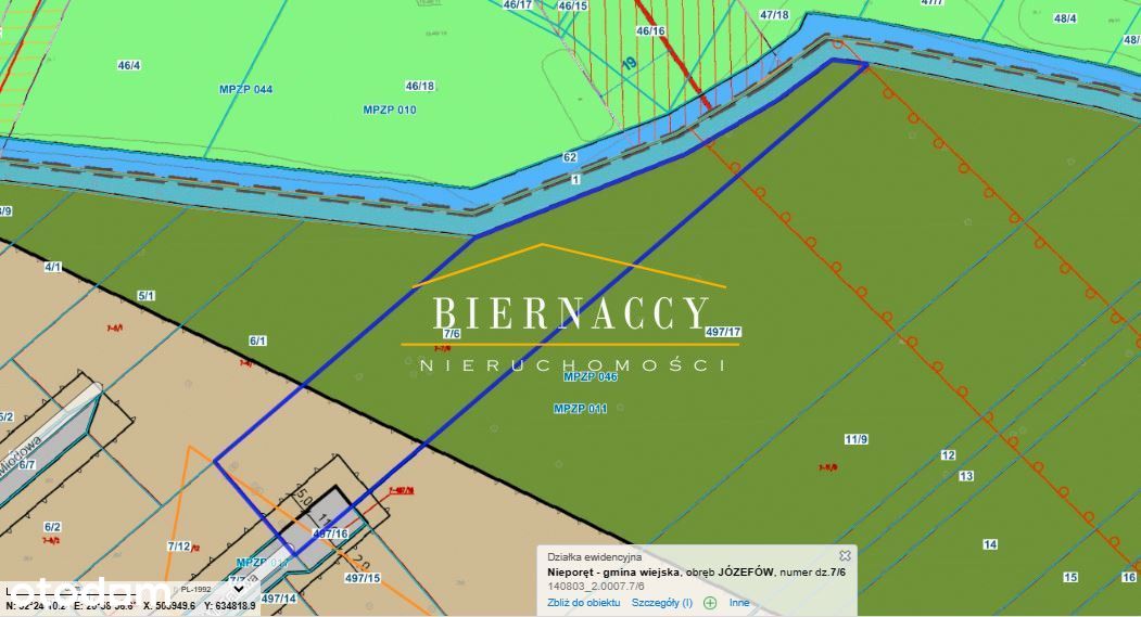 Duża działka z potencjałem blisko Warszawy