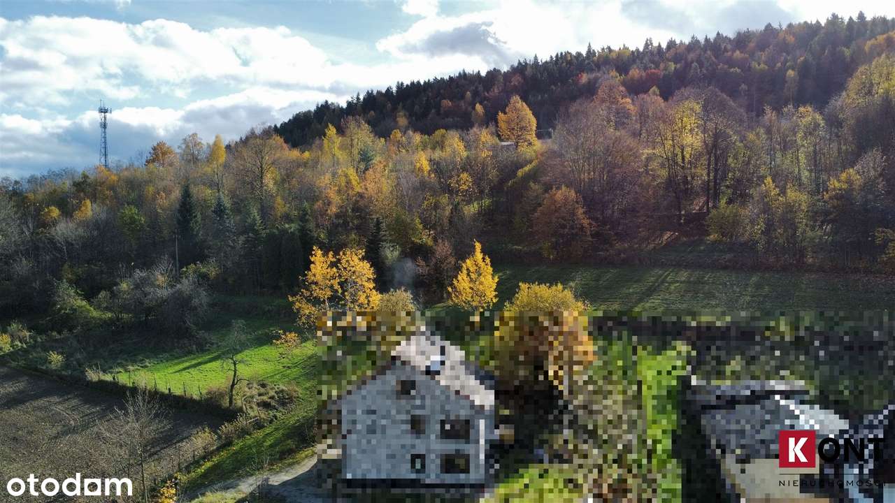 Stróża/ ok. Myślenic/ dom 110 m2/ garaż - Pełny obrazek: 4/17