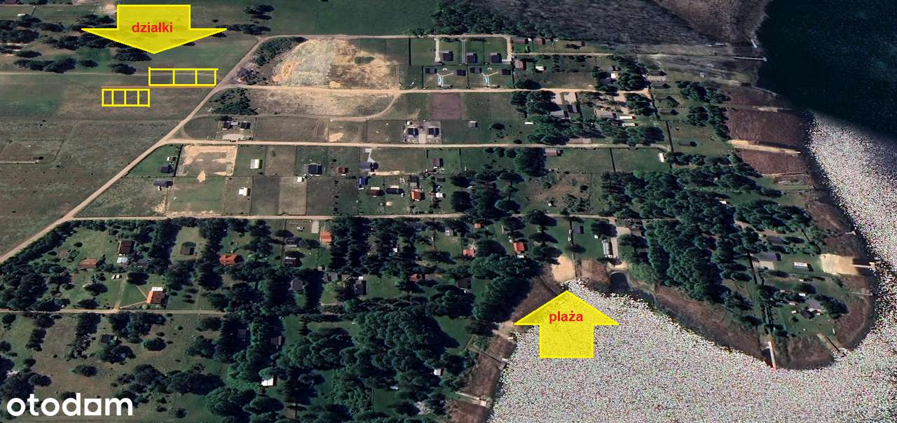 Działki Pilchy działki rekreacyjne - Pełny obrazek: 1/4