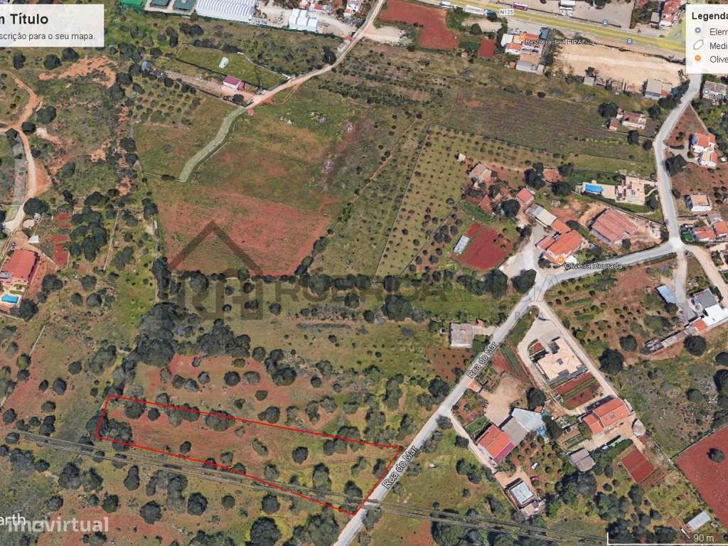 Terreno Rústico com acesso em alcatrão em Vilamoura-12