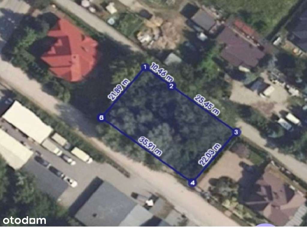 Działka budowlana 792 m² w dobrej lokalizacji