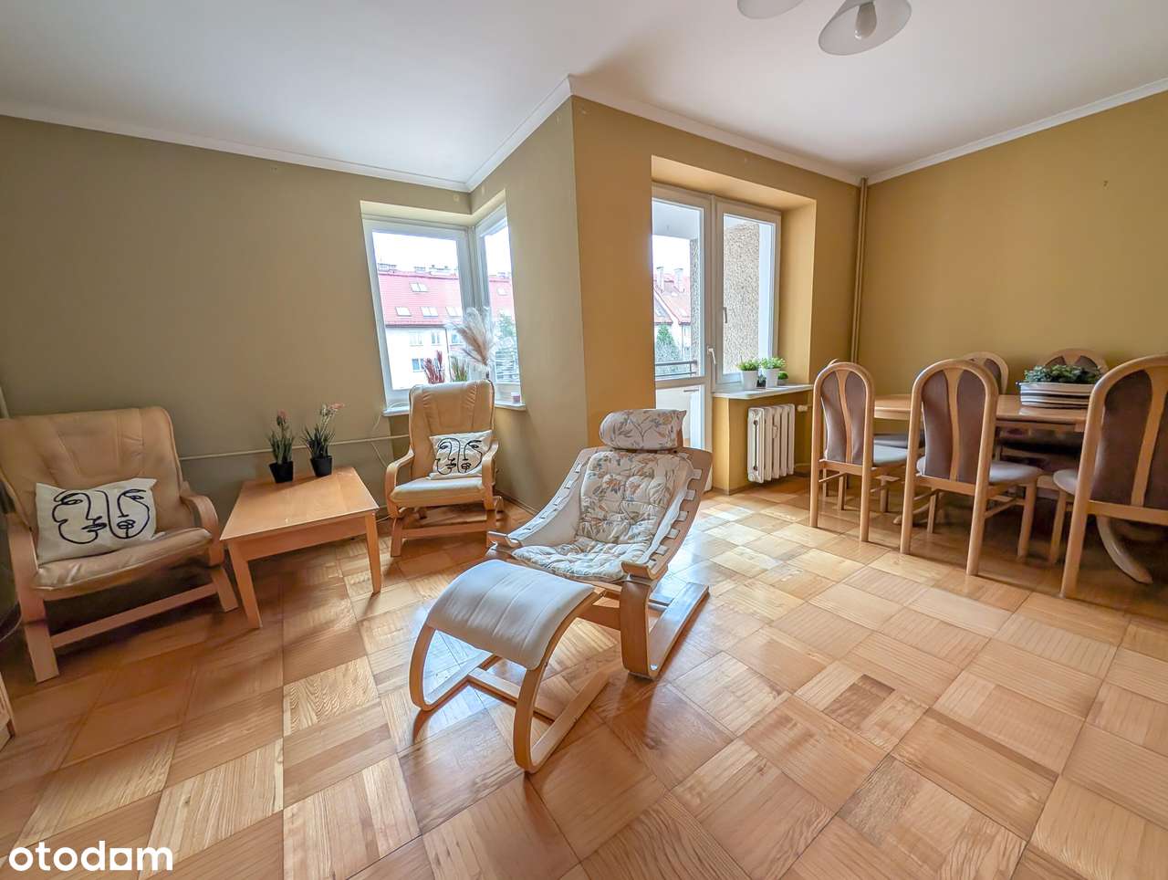 Mieszkanie 56m2  ul Kościuszki 2 pokojowe 1p-12