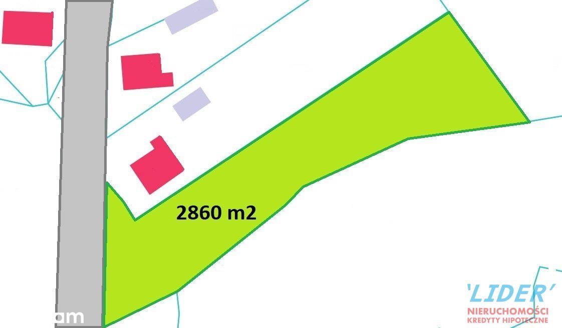 Działka, 2 860 m², Mysłowice