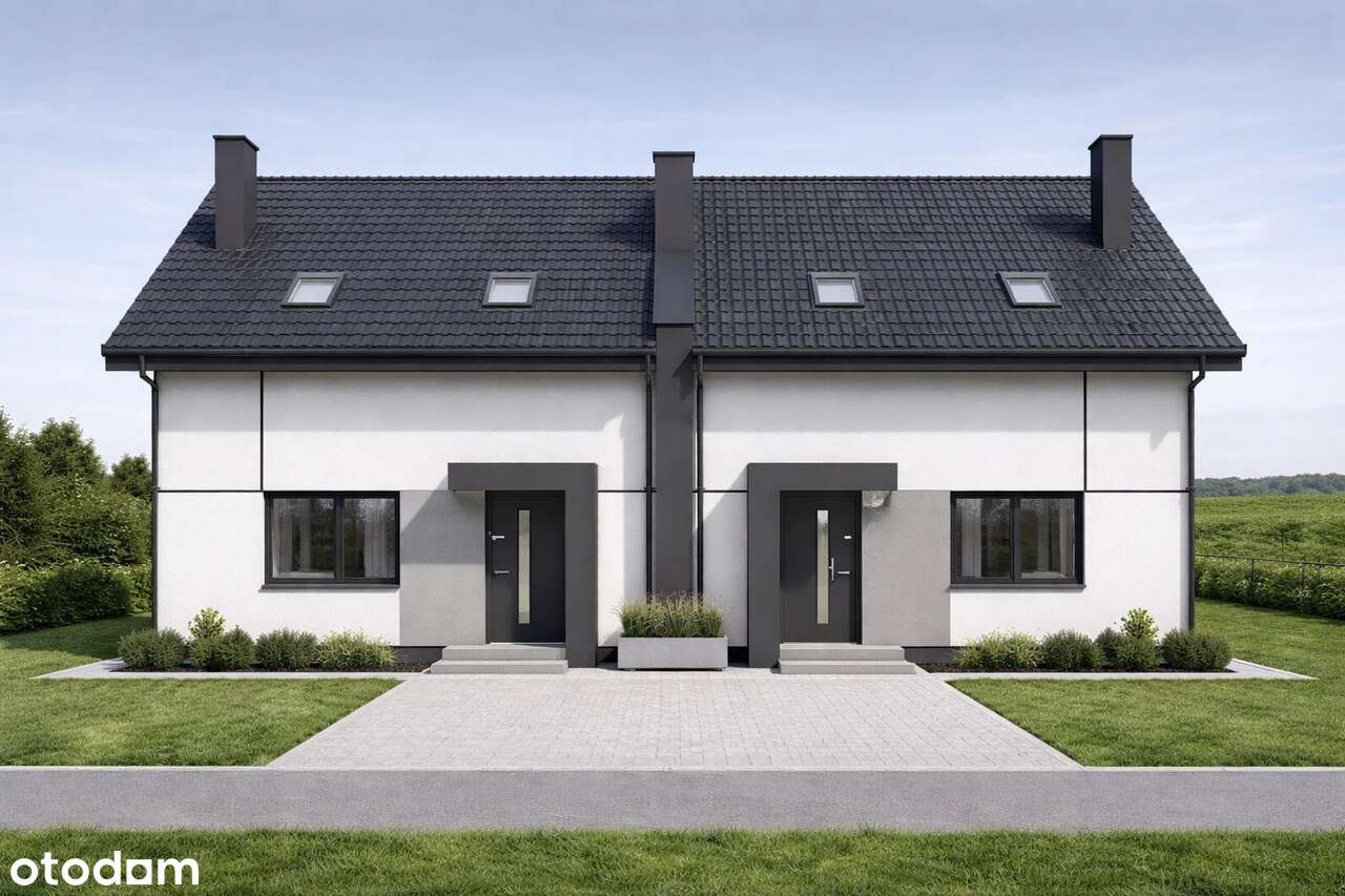 Dom jednorodzinny dwulokalowy 4pok ogr. 40m2-0