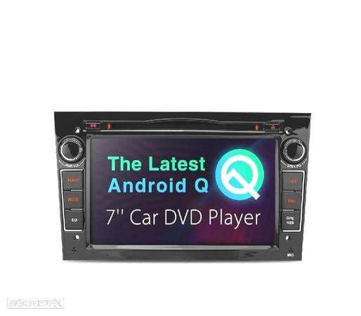 AUTO GPS ANDROID 11 PRETO PARA OPEL ASTRA H VIVARO ZAFIRA VECTRA CORSA D - 5