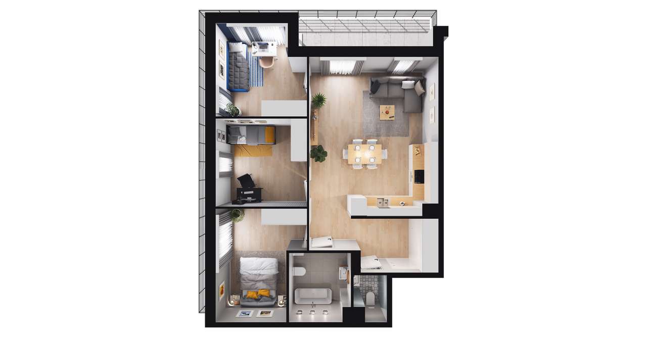 Marimonte  | mieszkanie 4-pok. | M​U.2.30 - Pełny obrazek: 3/8