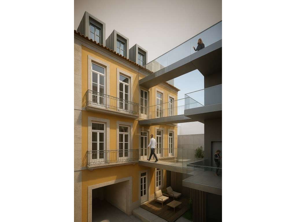 Apartamento T3 com Terraço no Centro Histórico de Ponte de Lima - Grande imagem: 5/16